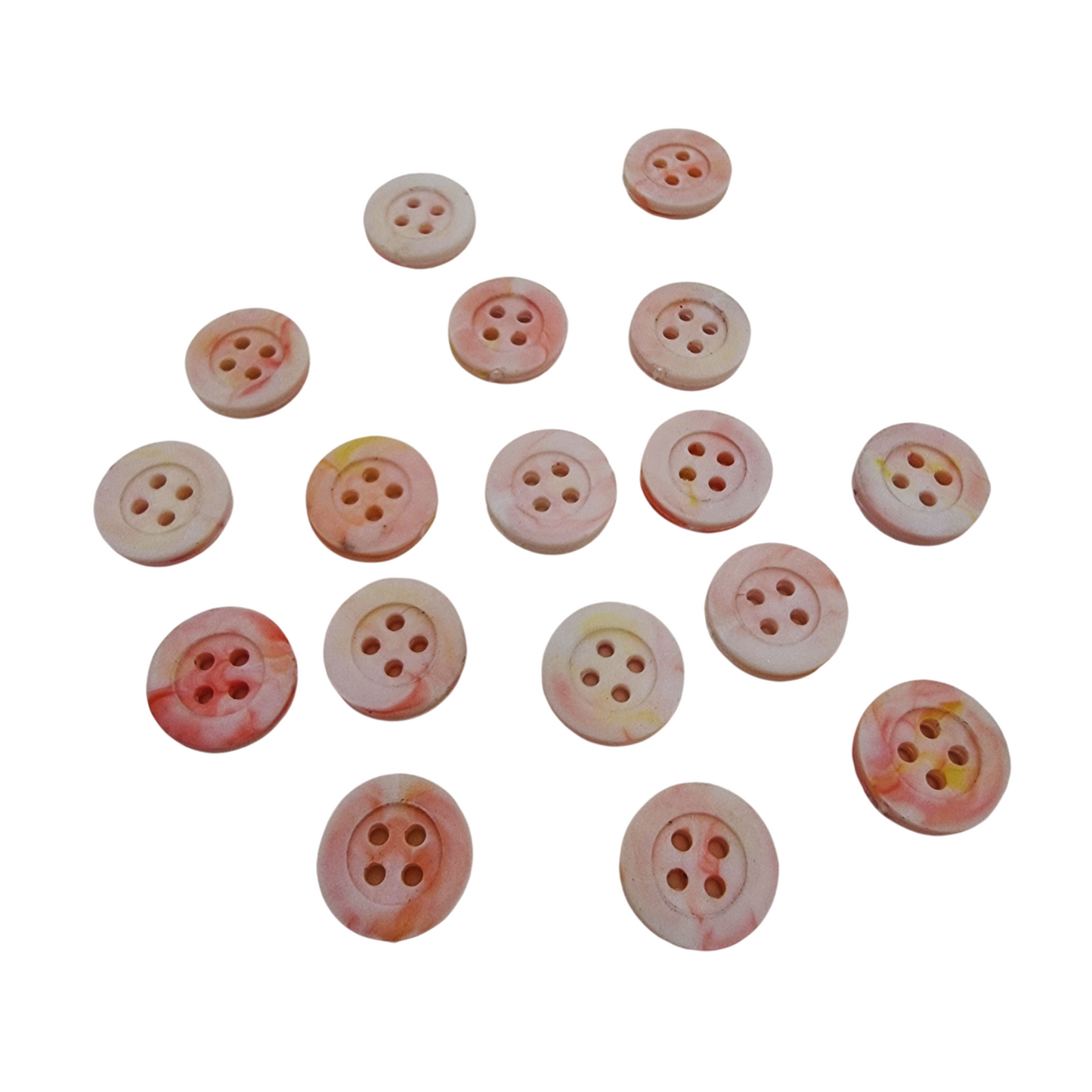 Peach Melba | 100% Recycled Plastic Buttons