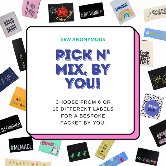 Pick n' Mix Pack, By You! | Woven Sew In Labels