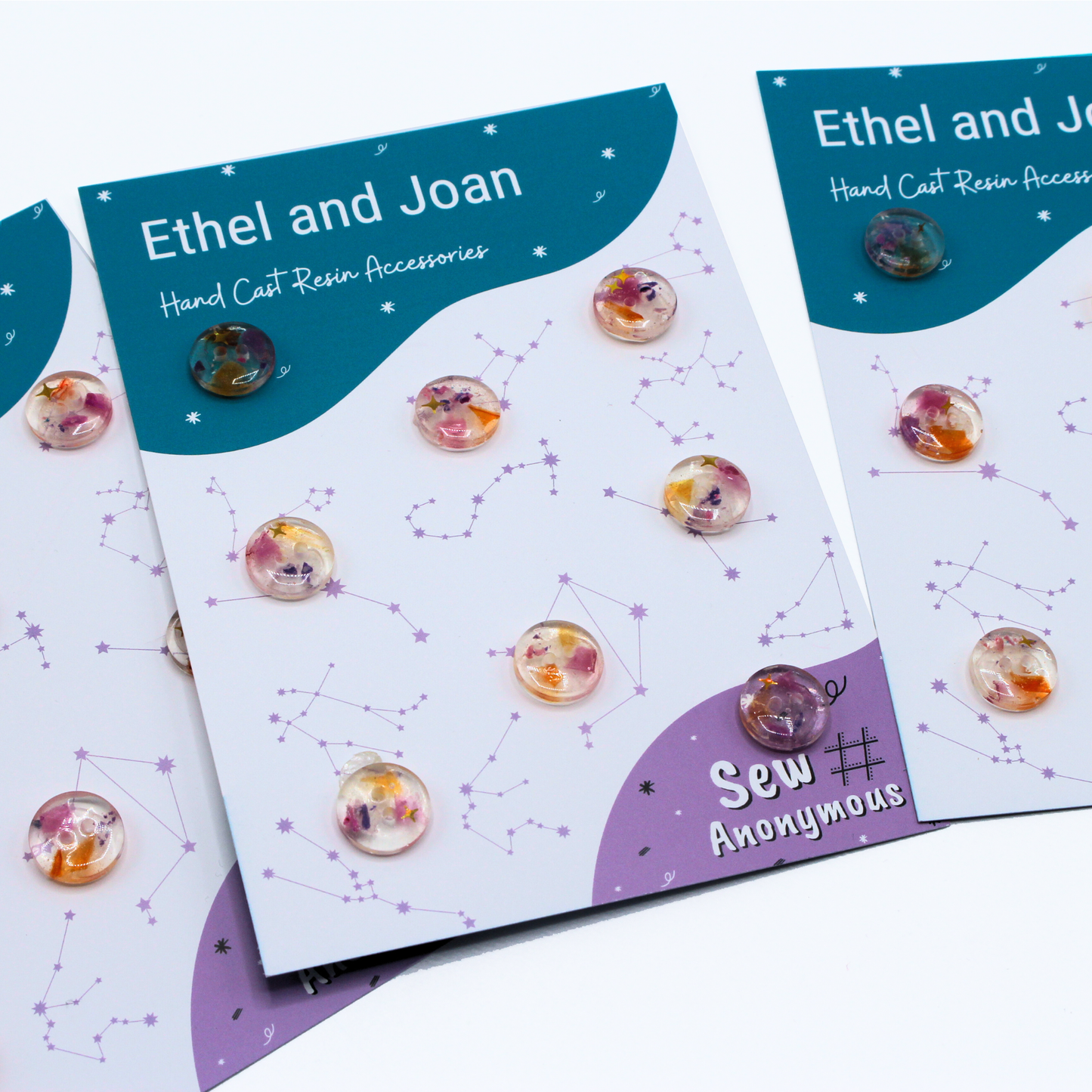 Sagittarius Handmade Buttons | Ethel and Joan Collaboration