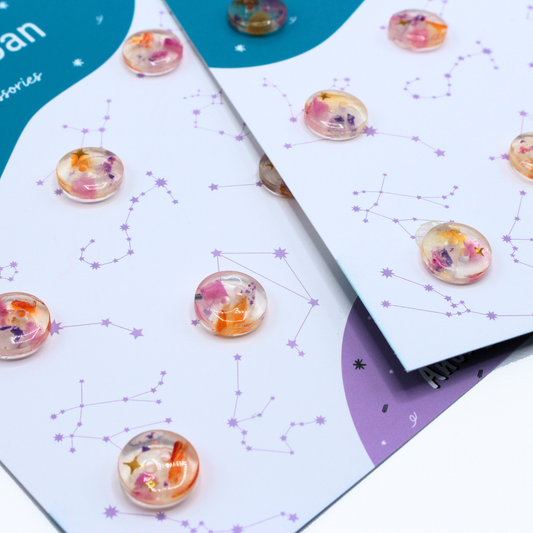 Sagittarius Handmade Buttons | Ethel and Joan Collaboration