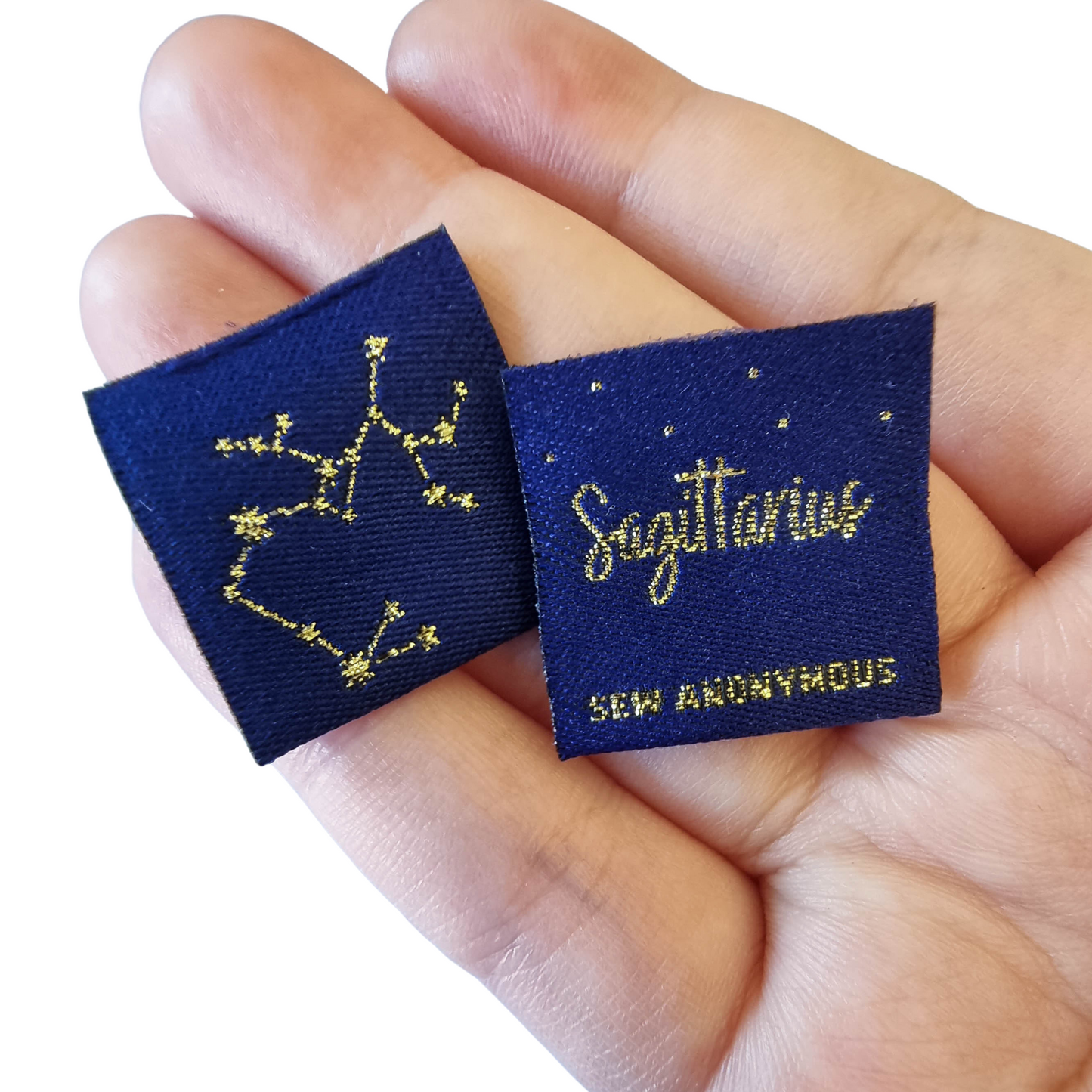 Star Sign (All 12 Available) | Woven Sew In Labels
