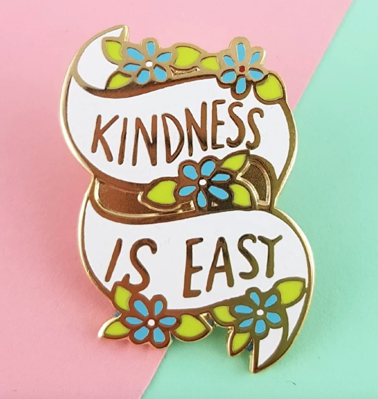 Kindness Is Easy | Lapel Pin | Jubly-Umph