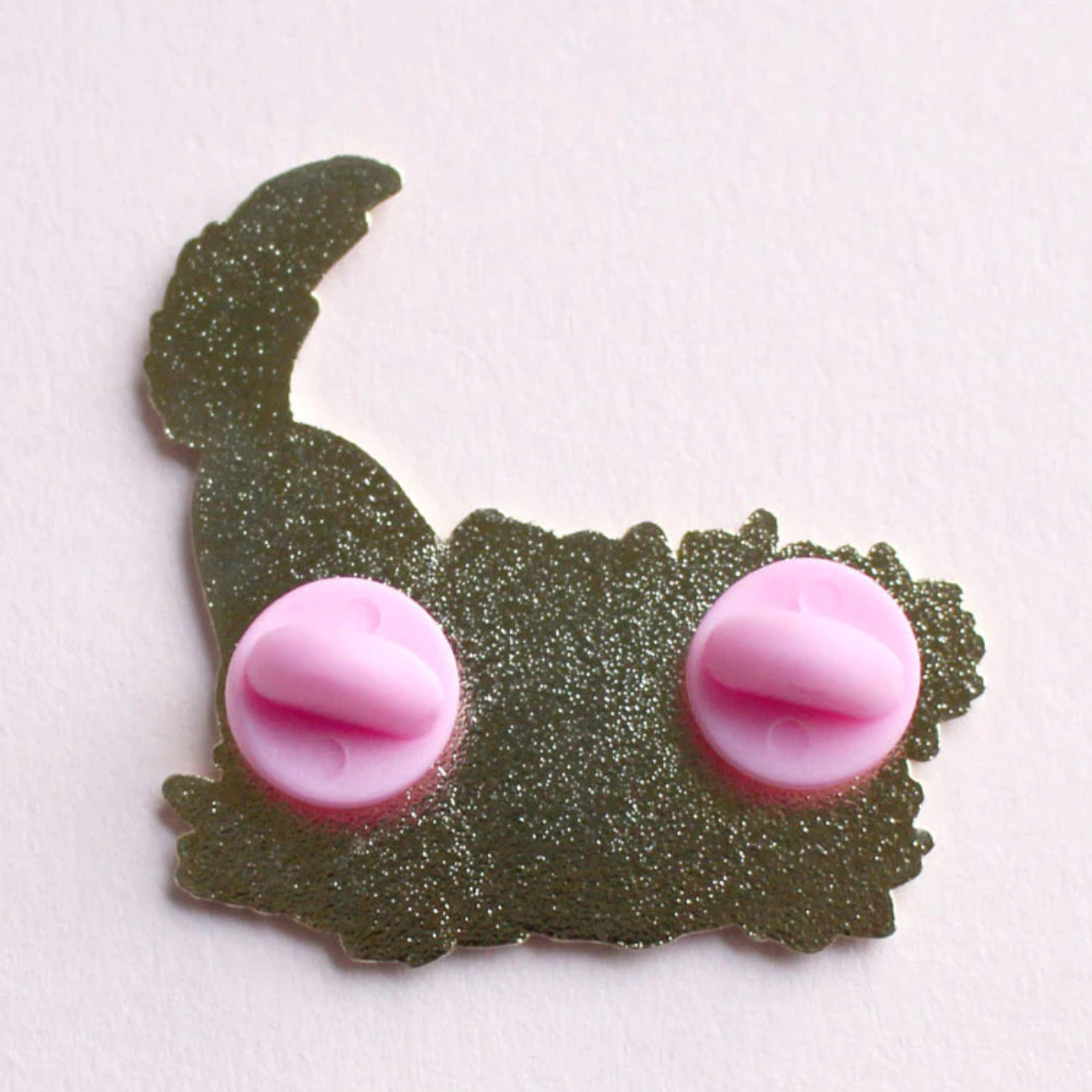Cat in Succulents | Lapel Pin | Glitter Punk