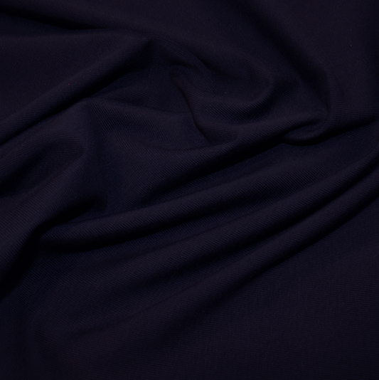 Navy Organic Plain Jersey