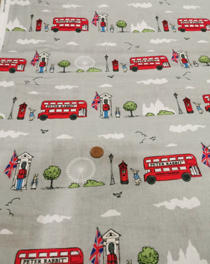 Peter Rabbit London Cotton | Craft Cotton Co