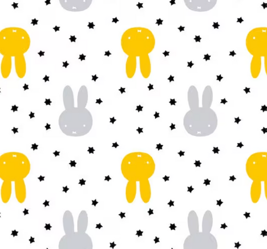 Miffy Monochrome Stars Cotton