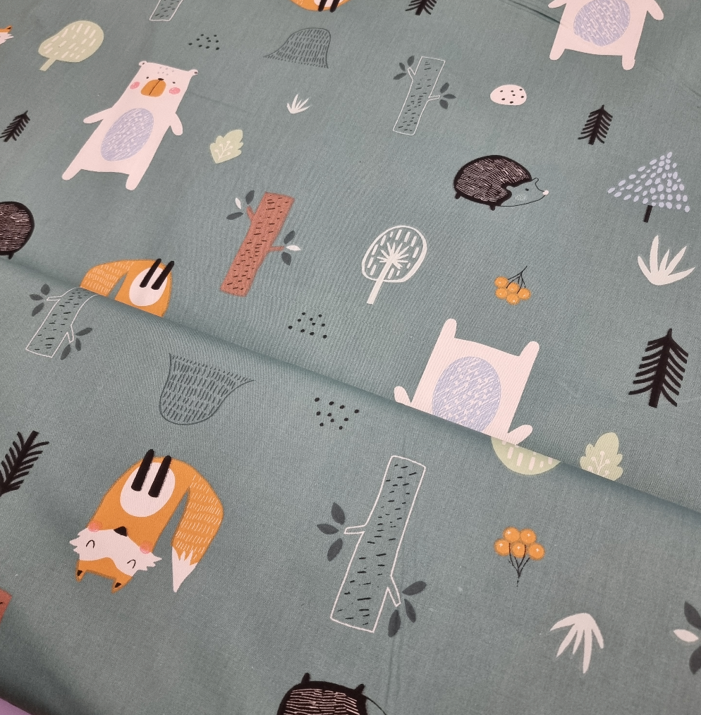 Green Scandi Cotton