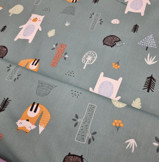 Green Scandi Cotton