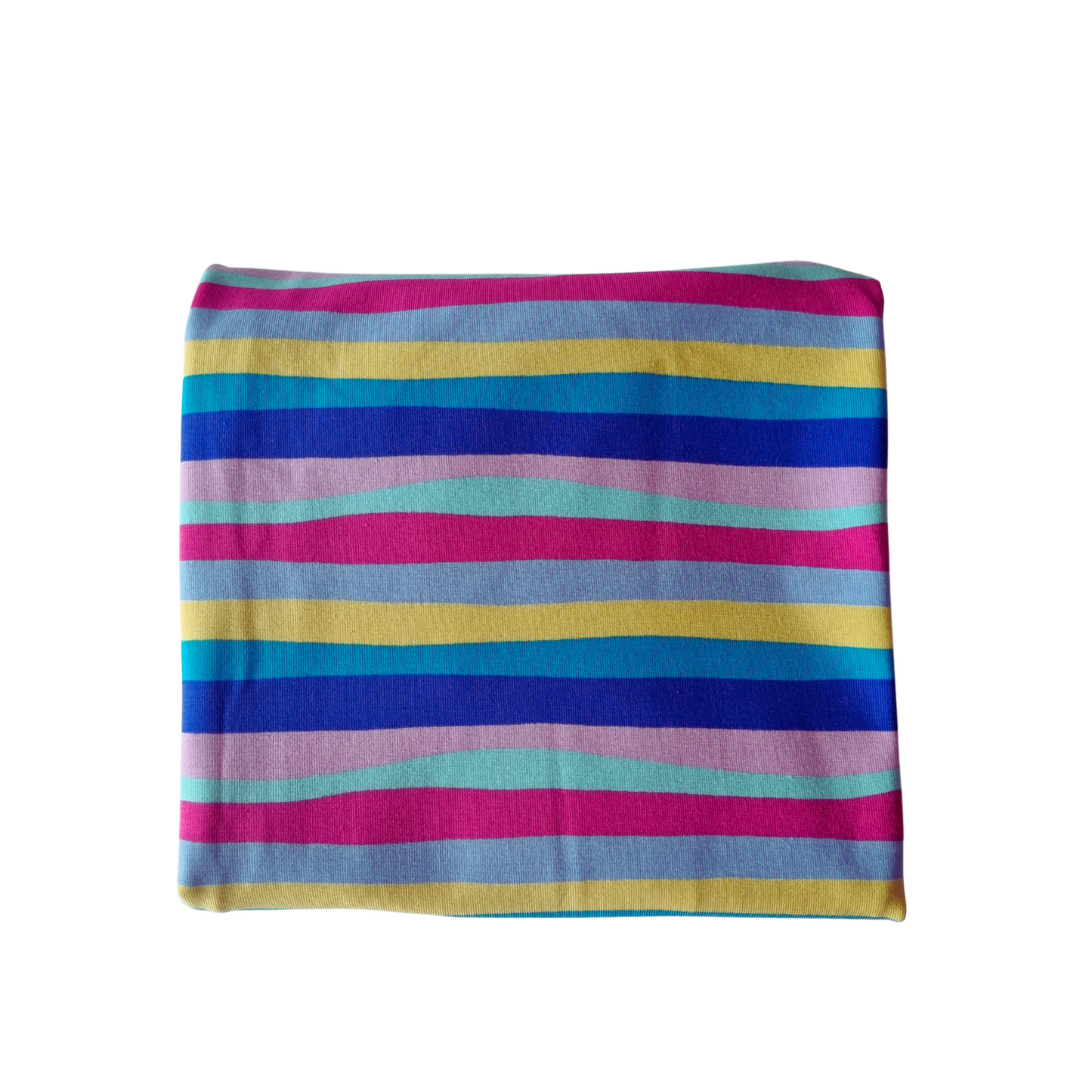 98 cm x 147 cm  | Pastel Striped Cotton Jersey