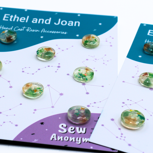 Taurus Handmade Buttons | Ethel and Joan Collaboration