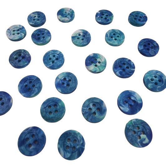 Tropical Whirlpool | 100% Recycled Plastic Buttons