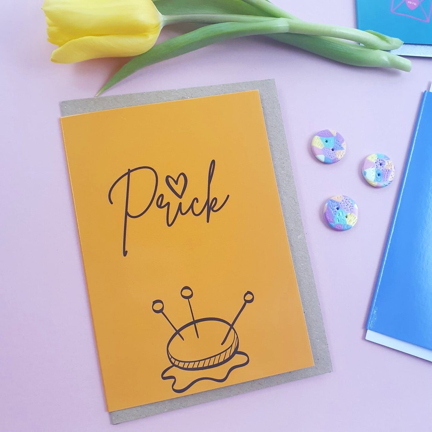 Prick | Sewing Themed Greeting Card