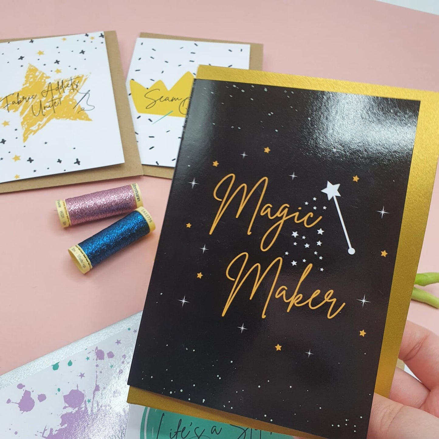 Magic Maker | Sewing Themed Greeting Card