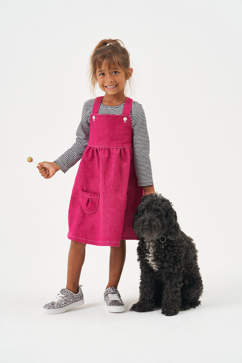Willow Pinafore Sewing Pattern | Poppy and Jazz