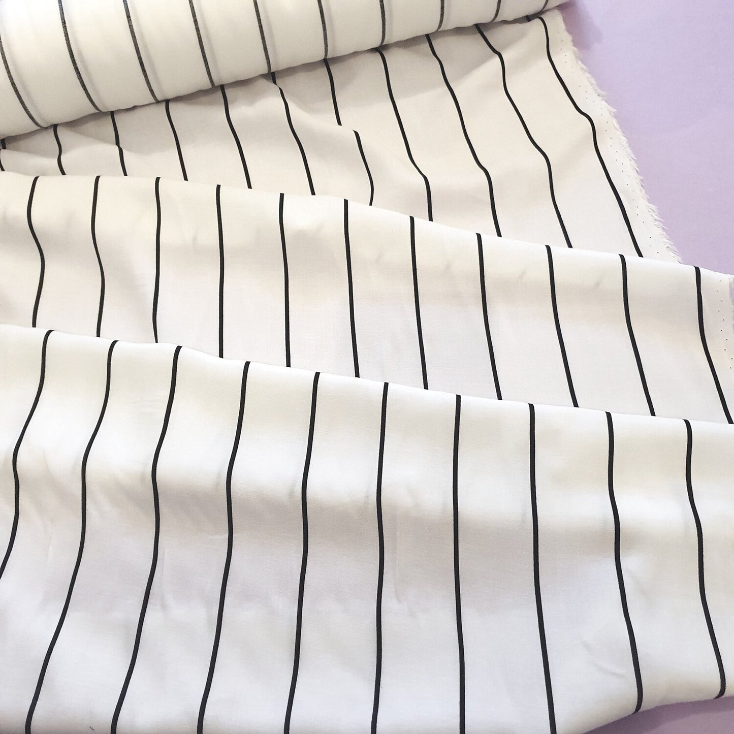 Pinstriped Viscose