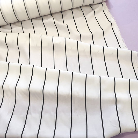 Pinstriped Viscose