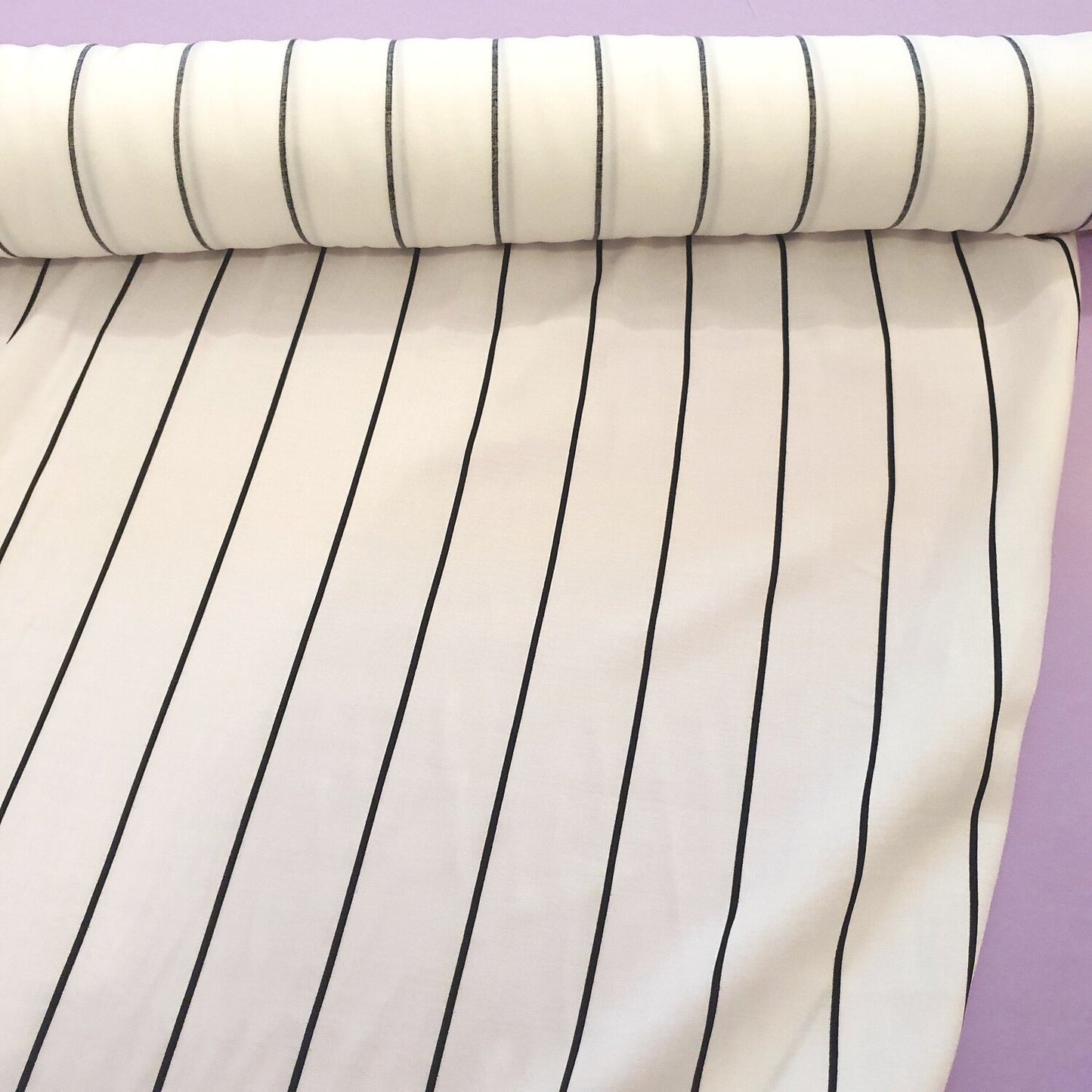 Pinstriped Viscose