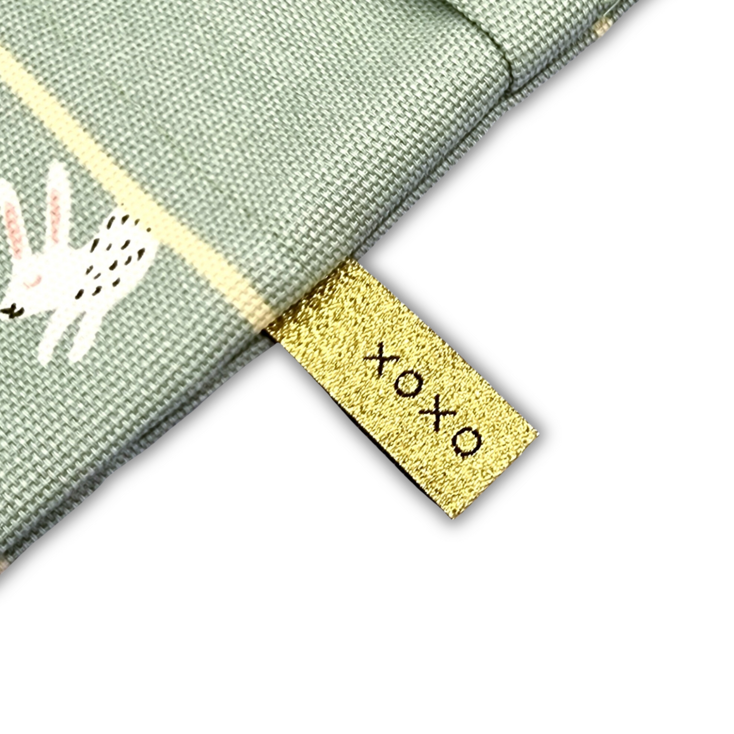 XOXO Metallic Black & Gold Multipack | Woven Sew In Labels