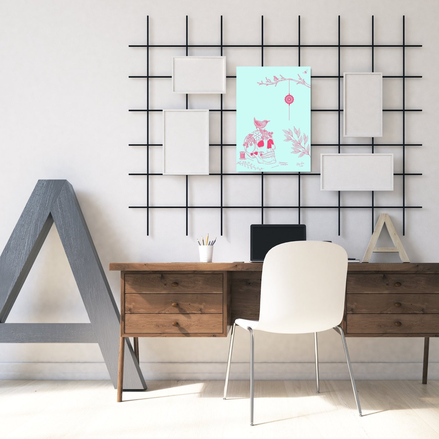 Sewciopath | Digital Wall Art | Download Only | A3, A4, A5, A6 Sizes