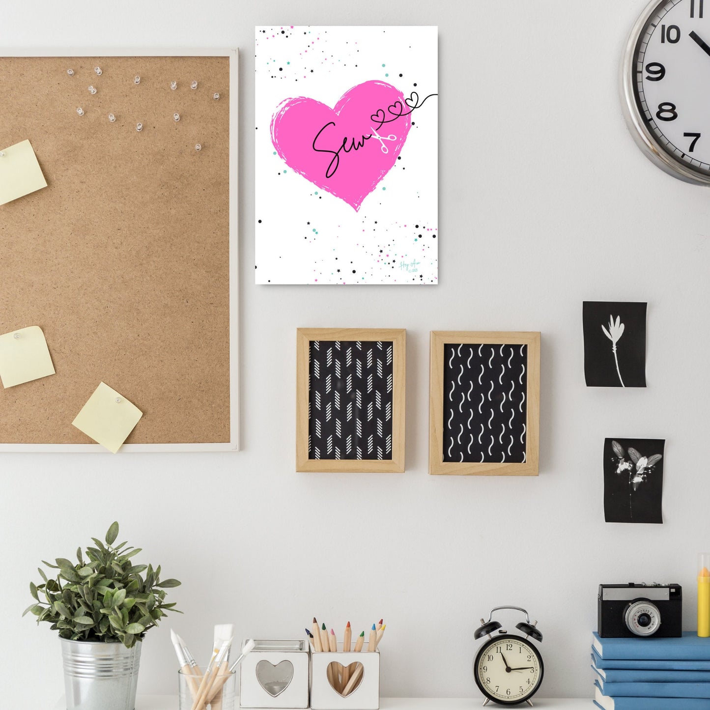 Sew | Digital Wall Art | Download Only | A3, A4, A5, A6 Sizes